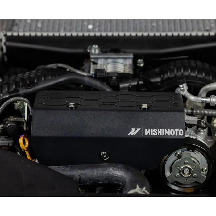 Mishimoto Aluminum Alternator & Pulley Cover Subaru WRX 2022+ (Black)