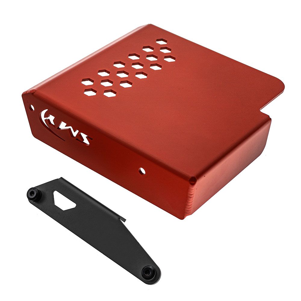 SMY ECU / ECM Protection Cover V2 Wrinkle Red Subaru 2022-2026 WRX