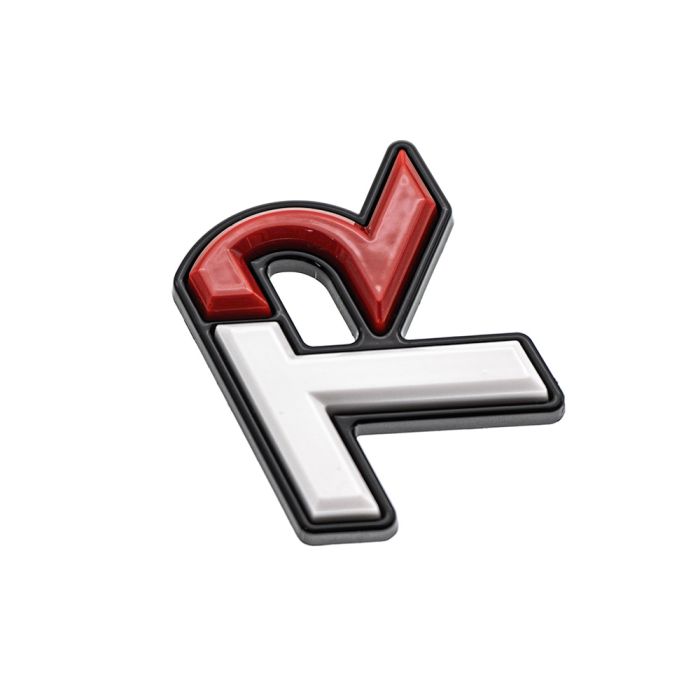 SMY Subaru TR "Tuner Ready" Trunk Badge White / Red Subaru 2022-2026 WRX