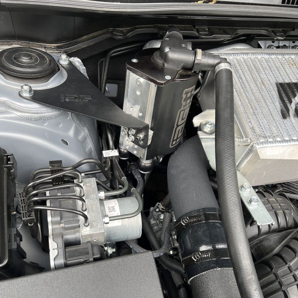 SMY GODZILLA Cast Aluminum Top Mount Intercooler Pipe Black Subaru 2022-2026 WRX