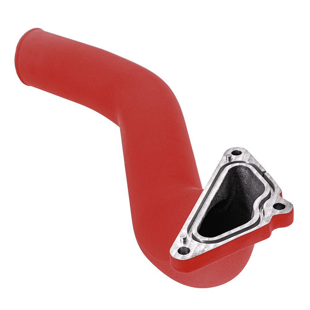 SMY GODZILLA Cast Aluminum Top Mount Intercooler Pipe Red Subaru 2022-2026 WRX / Ascent / Outback / Legacy