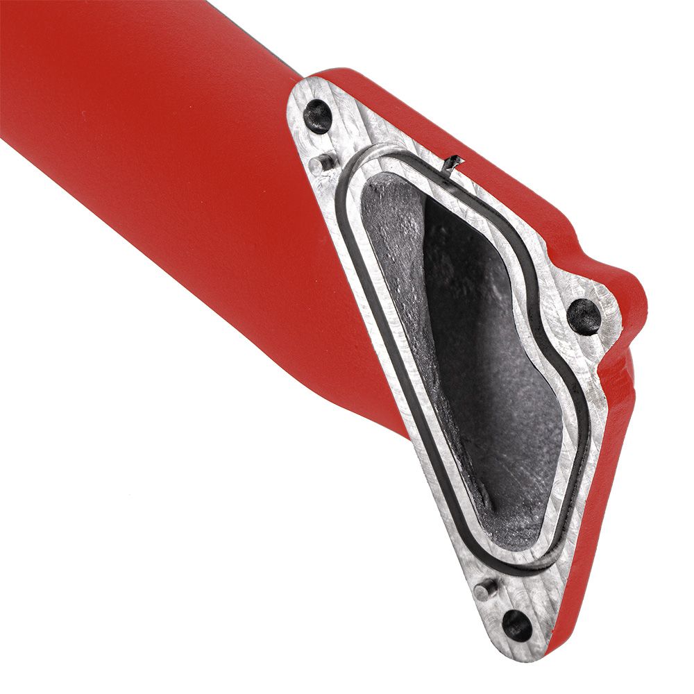 SMY GODZILLA Cast Aluminum Top Mount Intercooler Pipe Red Subaru 2022-2026 WRX / Ascent / Outback / Legacy