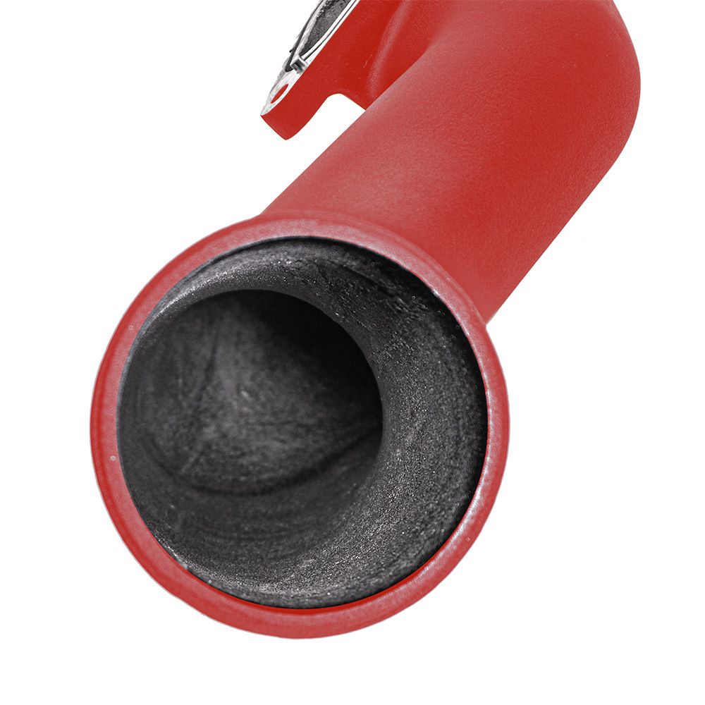 SMY GODZILLA Cast Aluminum Top Mount Intercooler Pipe Red Subaru 2022-2026 WRX / Ascent / Outback / Legacy