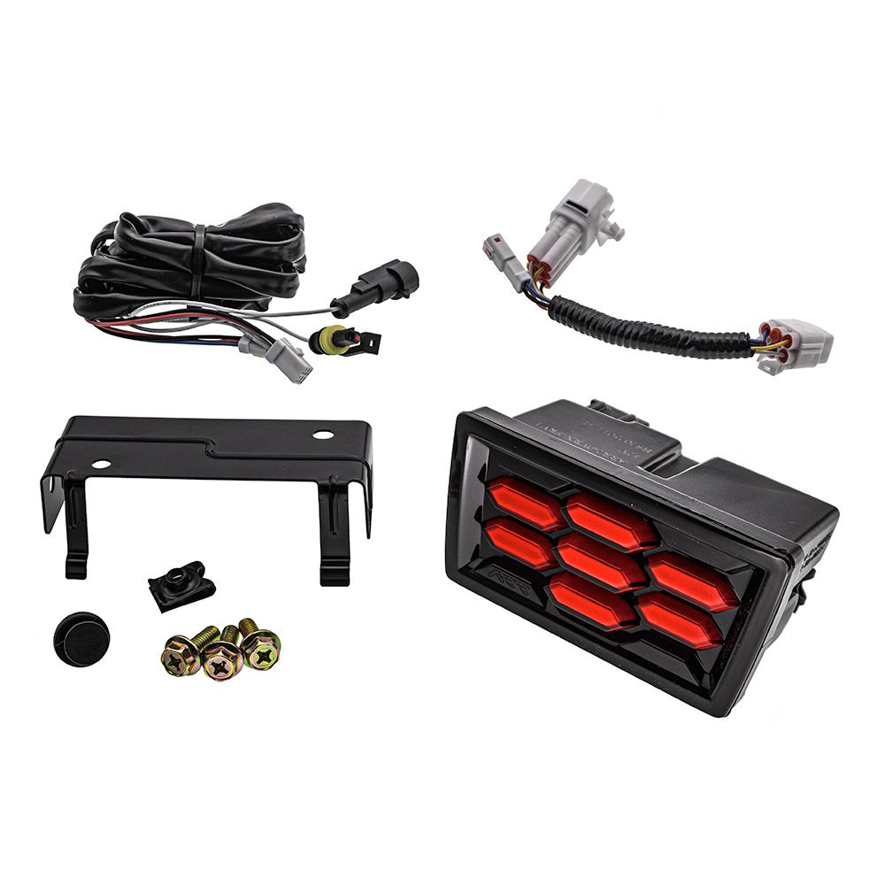 SMY Honeycomb Rear 4th Brake Light Red Subaru 2022-2026 WRX