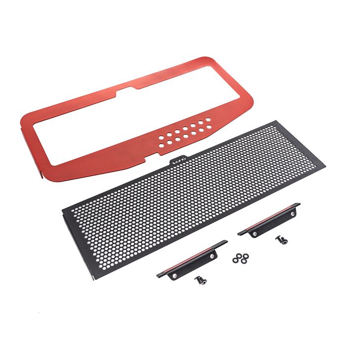 SMY Intercooler Protection Cover Wrinkle Red V2 Subaru 2022-2026 WRX / Ascent / Outback / Legacy