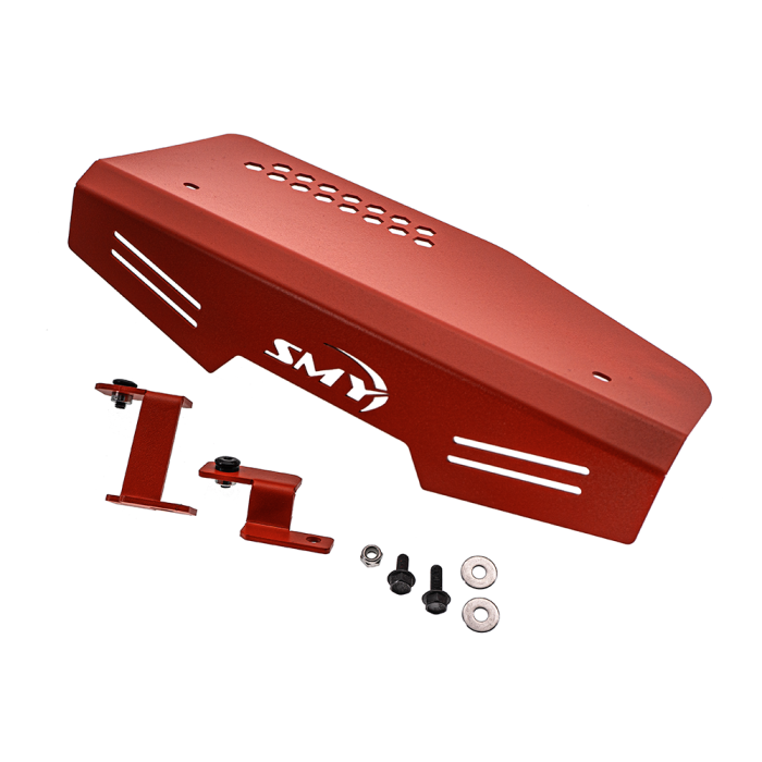 SMY V2 Pulley / Alternator Cover Wrinkle Red Subaru 2022-2026 WRX