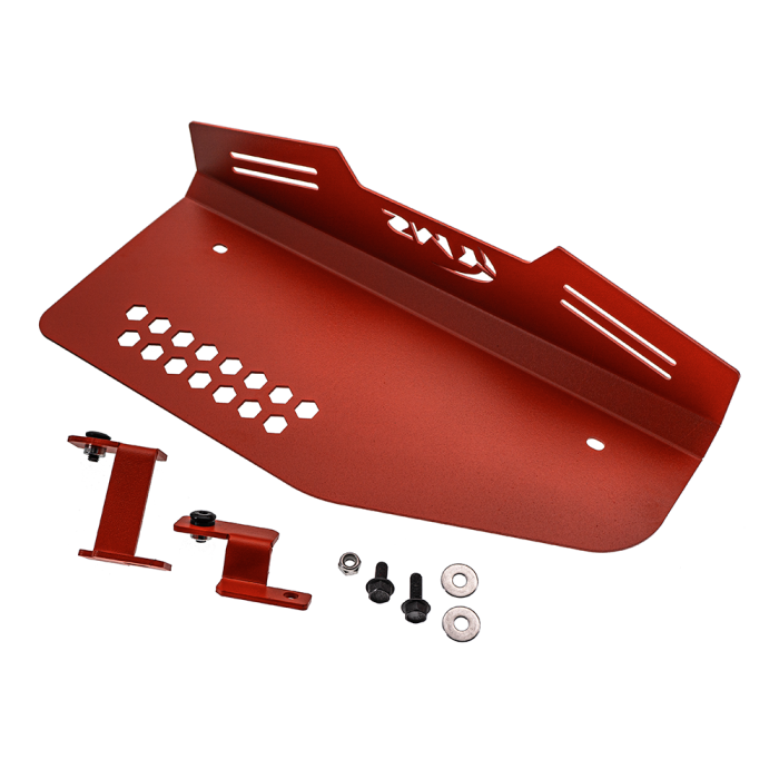 SMY V2 Pulley / Alternator Cover Wrinkle Red Subaru 2022-2026 WRX