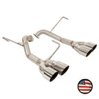 Nameless Axleback Exhaust - 2022+ Subaru WRX - Muffler Delete - 3.5" Single Wall Tips